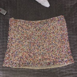 Parker sequin skirt